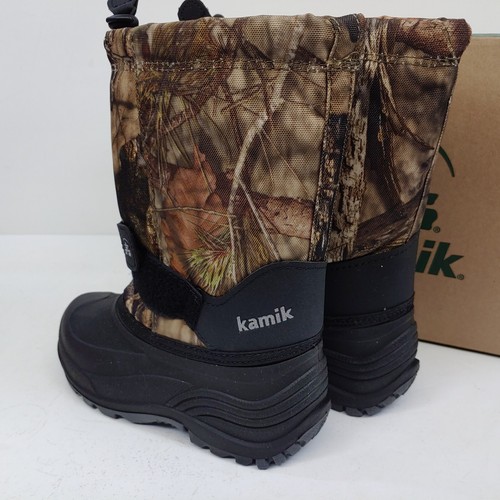 Kamik Rocket Mossy Oak Winter Snow Boots Little Boys Size 11 Camo WP -40 Rating - Picture 6 of 9