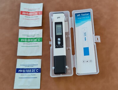 Digital PH Meter, 0.01 Resolution PH Meter Accuracy Water Quality Tester 