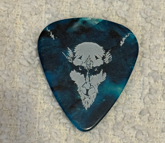VENOM Tour Guitar Pick dark tranquility sodom bathory hellhammer