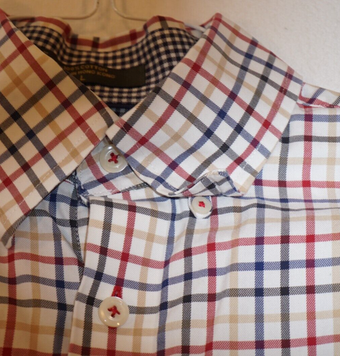 Orvis Button Down Hemd Herren Large Mehrfarbig Kariert Baumwolle - Bild 4 von 10