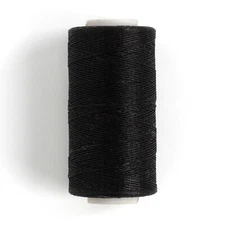 Waxed Nylon Sewing Awl Thread Black 270 yds. Spool 1205-01 by Tandy Leather