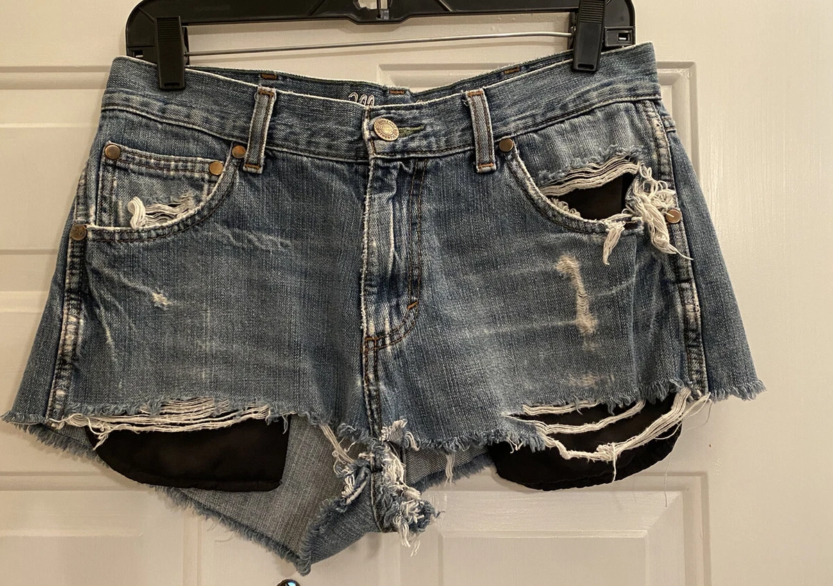 Distressed wrangler store shorts