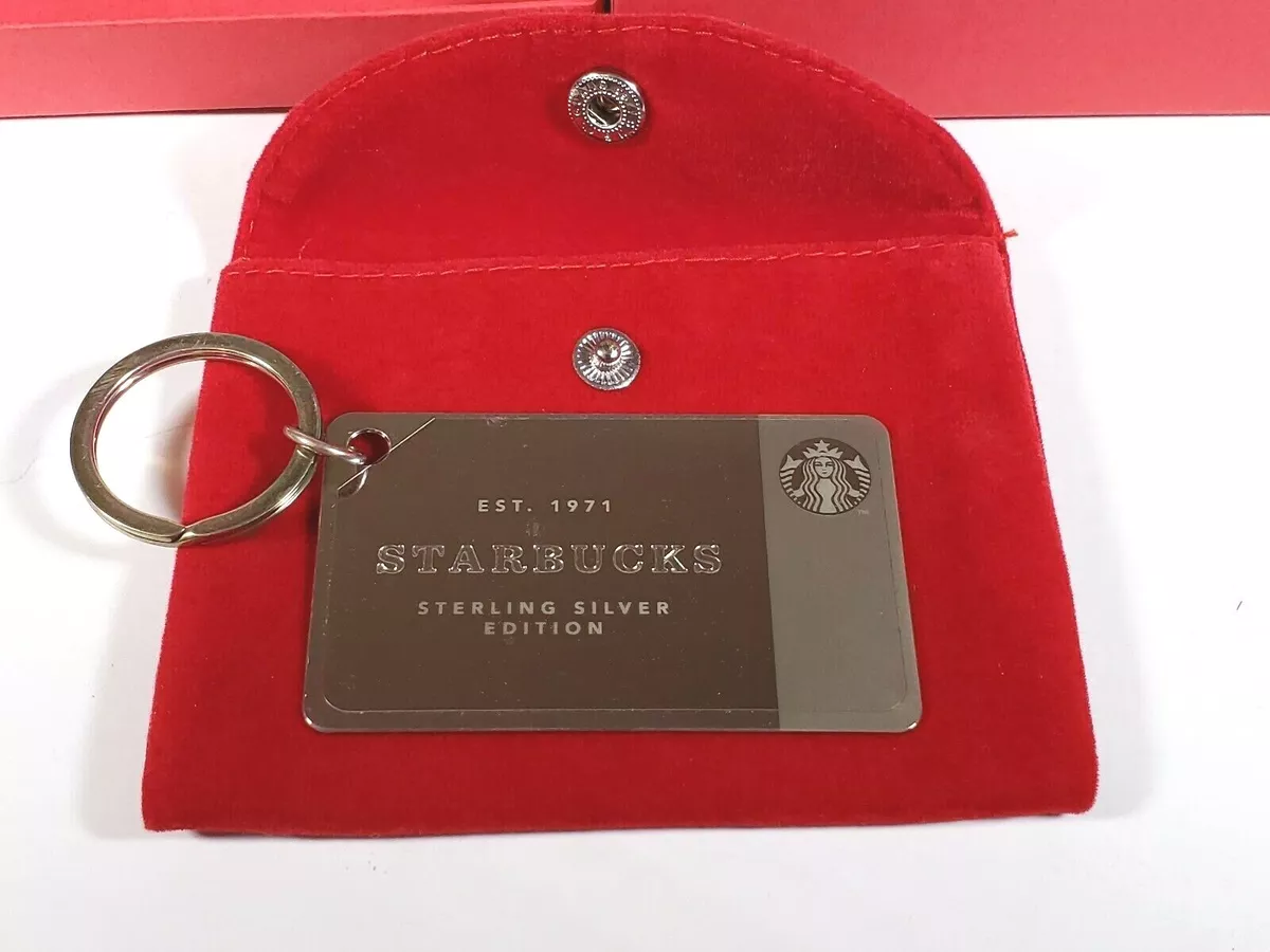 Doncella nativo Lágrimas Starbucks Limited Edition Sterling Silver Gift Card Key Chain $0 Balance NEW | eBay Doncella nativo Lágrimas Starbucks Limited Edition Sterling Silver Gift Card Key Chain $0 Balance NEW | eBay