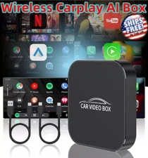 Wireless Carplay Android Auto Adapter Smart CarPlay Ai Box For Netflix YouTube