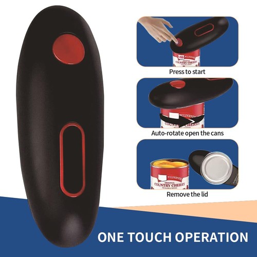 Electric Can Opener, Automatic Bottle Opener Power Tool for Home Kitchen, Start - Picture 5 of 7