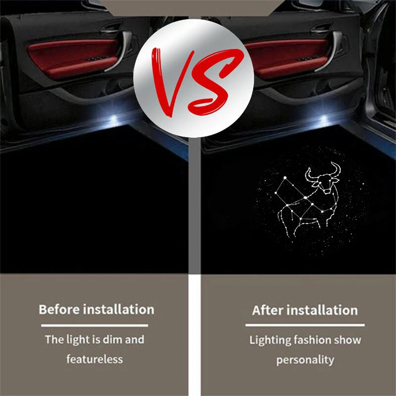 2X Luz LED Puerta HD Bienvenida Cortesía Ghost Shadow Para B-M-W Serie B-M-W 3 4 5 6 7 GT Foto 3 de 4