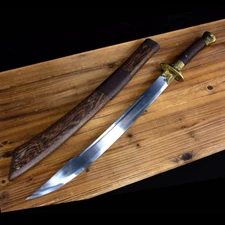 Battle Ready Chinese Kung Fu Sword Broadsword Sharp 1095 Carbon Steel Blade Dao