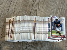 Lot (100) JEFF SIMS Georgia Tech 2022 Bowman University Football rookie cards