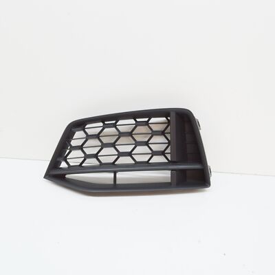 NEU AUDI TT COUPÉ ROADSTER TTS AIR GUIDE GRILL SATIN BLACK 8S0807681G9B9