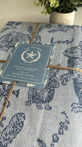 Tovaglia in jacquard Bunnie Field 60"" x 84"" oblunga The Prairie Rachel Ashwell - Foto 6 di 8