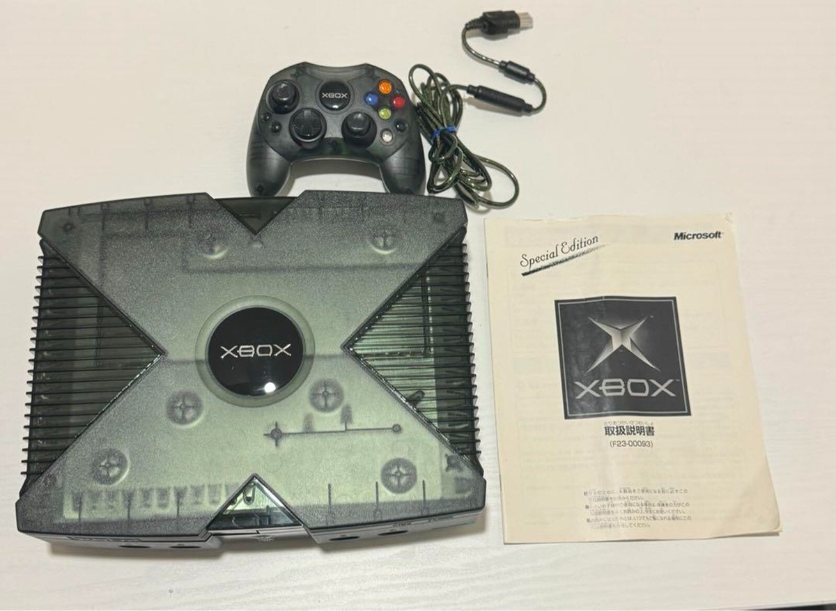 未使用品】XBOX 限定スケルトンブラック スペシャルエディション