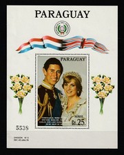 PARAGUAY - Bloc NEUF XX MNH  Mariage Lady Di & Prince Charles