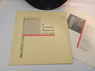 Architecture & Morality - Orchestral Manoeuvres In The Dark, 1981 Germany Vinyl,
