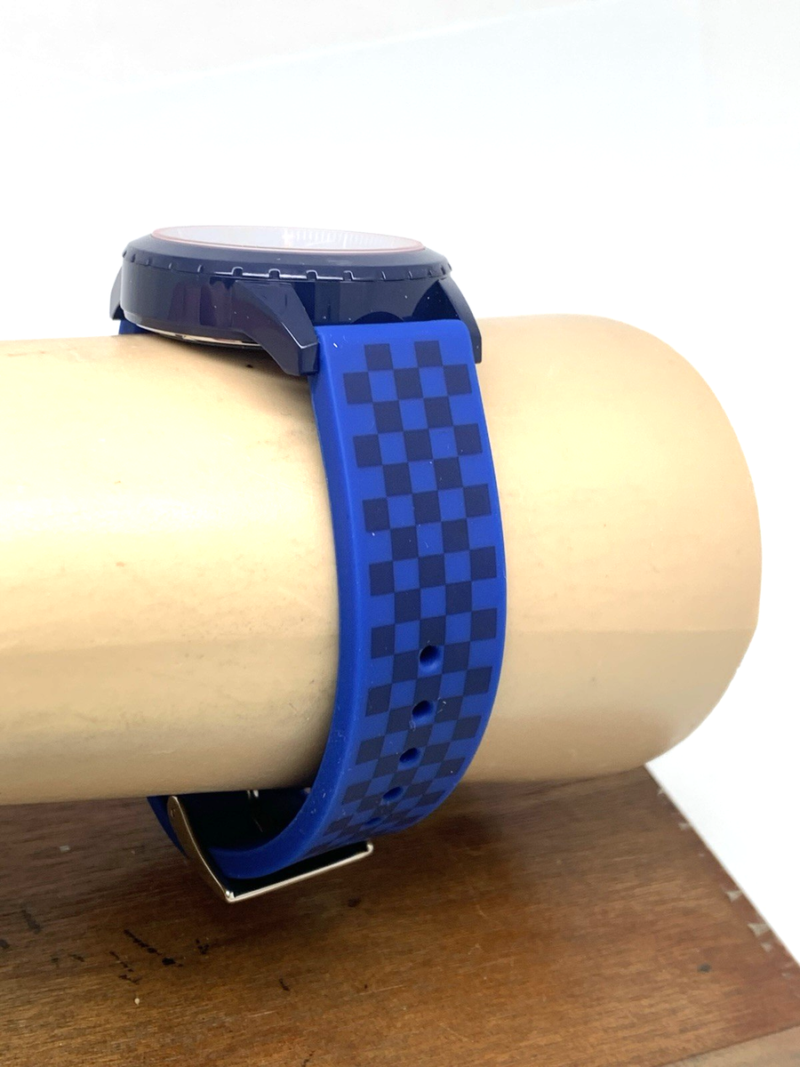 Lacoste Unisex Watch 2020148 Rider Quartz Orange Blue Dial  display picture 1