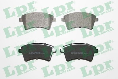 4 PASTIGLIE FRENO POSTERIORI LPR 05P871 05P871