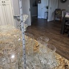 SUMMERFIELD Leonard Crystal Clear DECANTER & 5 WINE GLASSES Romania — photo 6