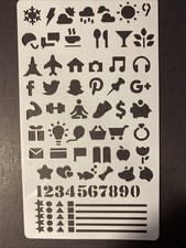 Craft Stencil Great For Journaling