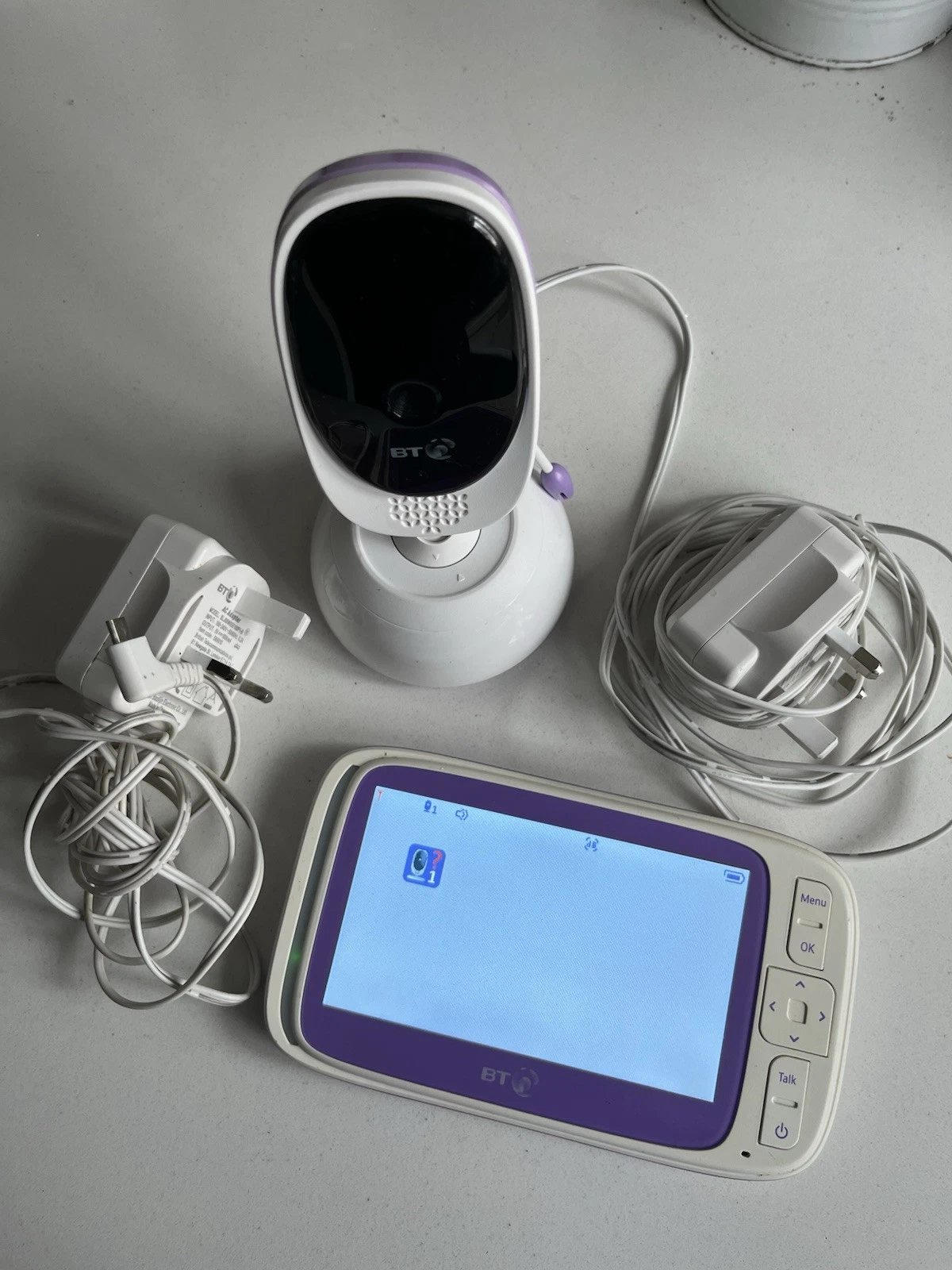 Bt Baby Monitor And Camera 6000 Baby Unit