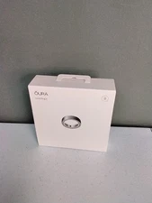 Oura Ring 4 Brushed Silver - Size 8