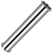 Tri Clamp Tube 2 Inch Tube OD Sanitary Spool Tube Length 12 Inch Clamp End OD...