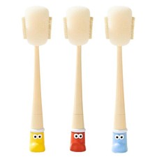 5-in-1 Bottle Cleaning Brush,360 Degrees Flexible Silicone Bottle Brush