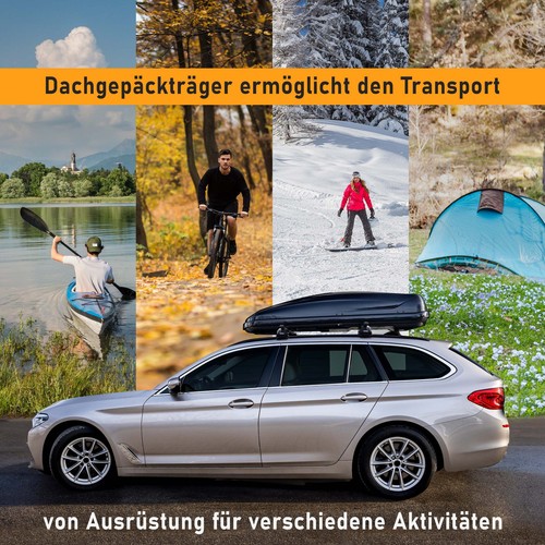 Dachträger Relingträger für Mitsubishi ASX I 2010-2021 Gepäckträger Stahl - Bild 7 von 10