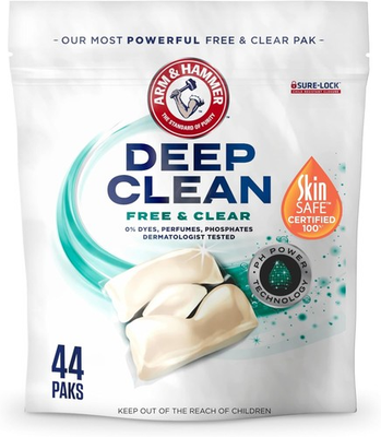 #ad #ad ARM amp; HAMMER Deep Clean Free amp; Clear Power Paks 44 Count Pack of 1 $18.99