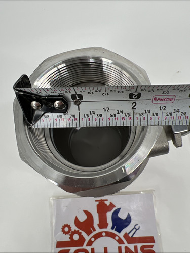 FNW FNW200AK 2" Ball Valve Stainless Steel CF8M 1000 CWP Full Port - Picture 8 of 10