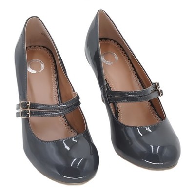 Journee Collection Wendy Mary Jane Faux Leather Pumps 9M