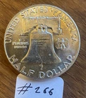 1963 Franklin Half Dollar – Uncirculated – 90% Silver U.S. Coin Final Year
