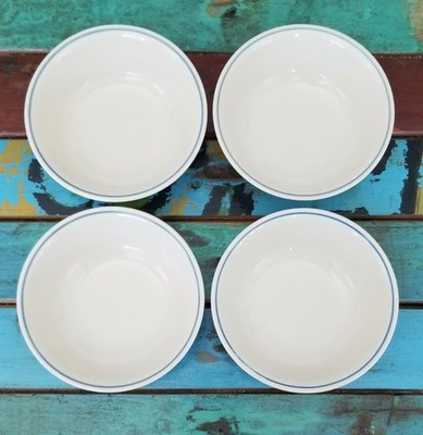  Corelle By Corning First Of Spring Blue Rin Soup, Cereal Bowls 6 1/4''  Set Of 4