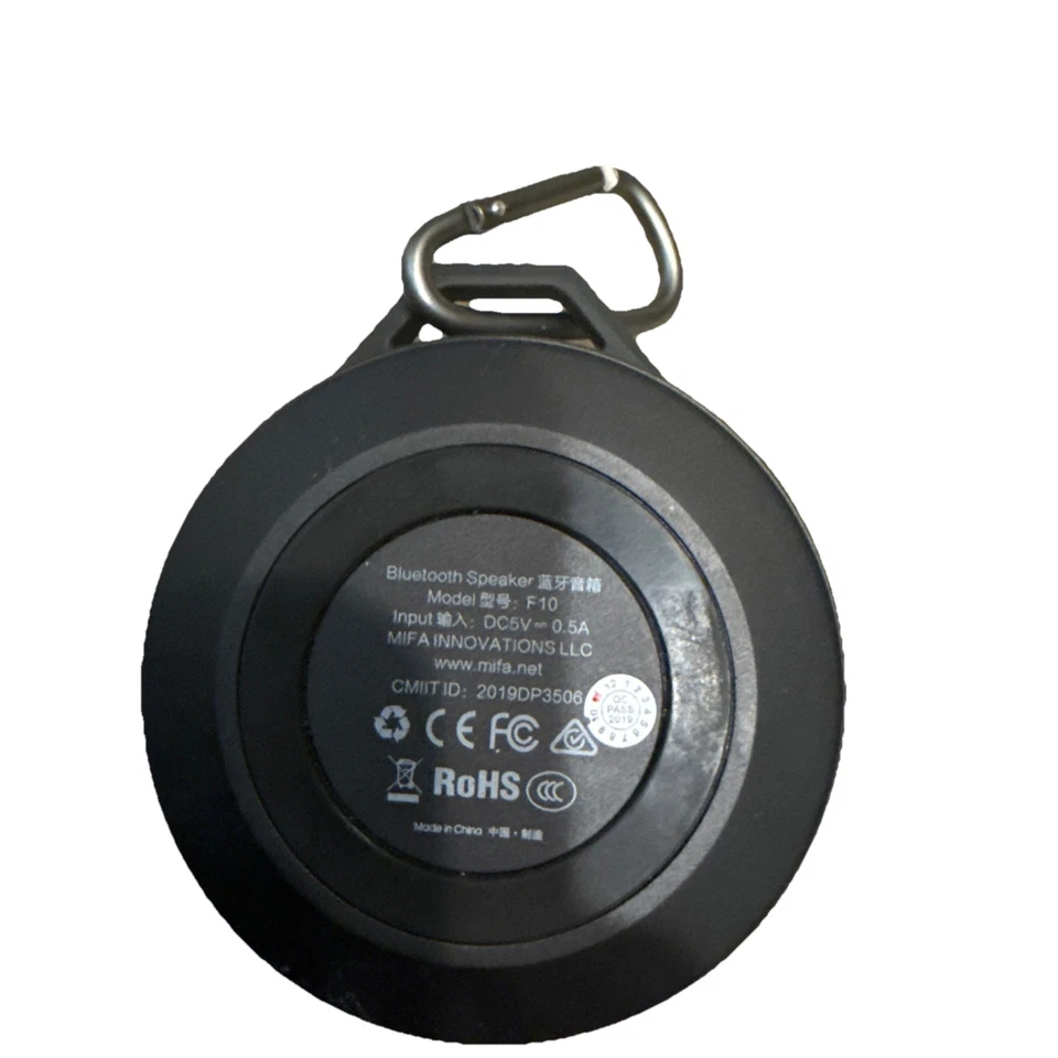 MIFA F10 Negro Exterior Inalámbrico Bluetooth Altavoz Portátil Micrófono Incorporado EXC Foto 2 de 4