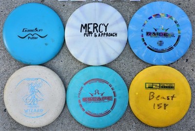 6 DISC GOLF LOT (INNOVA, DYNAMIC, GATEWAY And MORE)