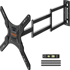 ELIVED Long Arm TV Wall Mount for Most 26-65 Inch TVs, 37.4 Inch Long Extensi...