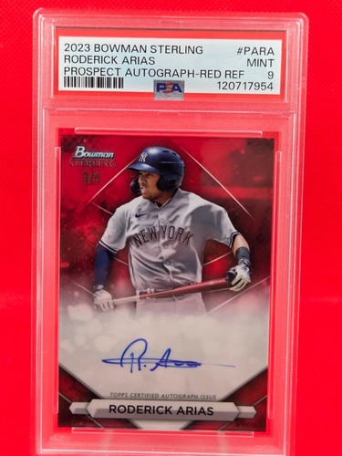 2023 Bowman Sterling Baseball Rookie Prospect Auto's (Pick-A-Player) New 6-13-26