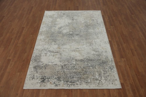 Perfect for Minimalist Modern Interiors Neutral Toned Rug 5x7 Turkish Carpet - Picture 2 of 14