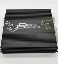 Digital Designs A4 4-Channel Amp 55-130W Class AB Car Audio Bass Boost