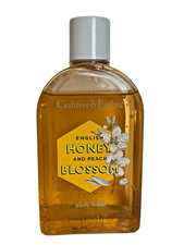 Crabtree Evelyn English Honey and Peach Blossom Body Wash Made in USA NOS