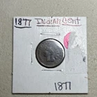 1877 Indian Head Small Cent BN Circulated US Coin Uncertified Collectible