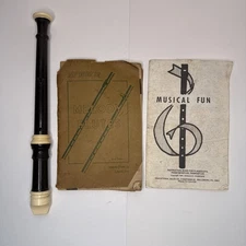 Flageolet Generation Tin Penny Whistle Flute  "Eb"  Nickel