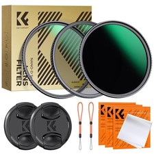 K F Concept 72mm filter set Nano-Dazzle 