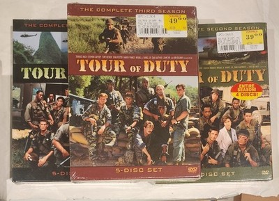 TOUR OF DUTY the Complete Series Seasons 1-3 - (DVD Box Sets) Season 3 New