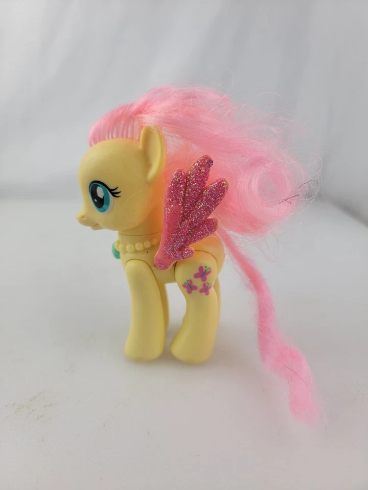 3" My Little Pony G4 Flutter Shy Crystal Princess Celebration - Image 2 of 4