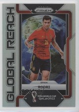 2022 Panini Prizm World Cup Qatar Global Reach Silver Prizm Rodri #15 8yu