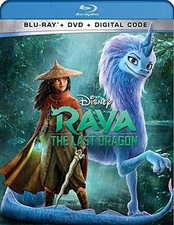 RAYA AND THE LAST DRAGON Blu-ray - Blu-ray By Kelly Marie Tran - GOOD