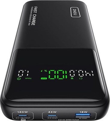 INIU Power Bank, 27000mAh 140W Power Bank Klein Aber Stark USB C Input & Output