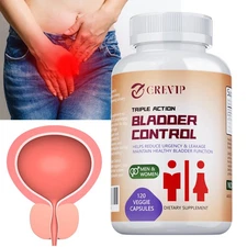 Triple Action Bladder Control - Go to Toilet Less Frequently Urinate Relief