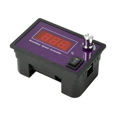 10-55V15A Brushless DC Speed Controller 3-Phase Motor Controller Forward/Reverse