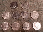 Silver Kennedy Half Dollar 10  1964 P Gem BU