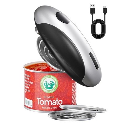 USB Rechargeable Electric Can Opener | One Touch Automatic Smooth Edge Opener |